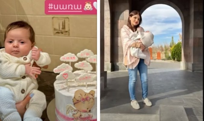 Սիլվա Հակոբյանի դուստրը 40 օրական է… երգչուհու հրապարակումները