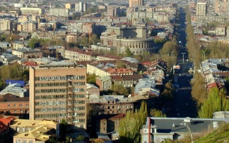 Երևան-1983 թ․ Սայաթ-Նովա փողոց-«Մոսկվիչ» մեքենան հին համարանիշով