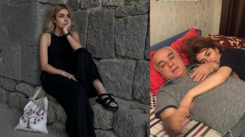 Էթերին իր լուսահոգի հայրիկի մասնակցությամբ հուզիչ հրապարակում է կատարել