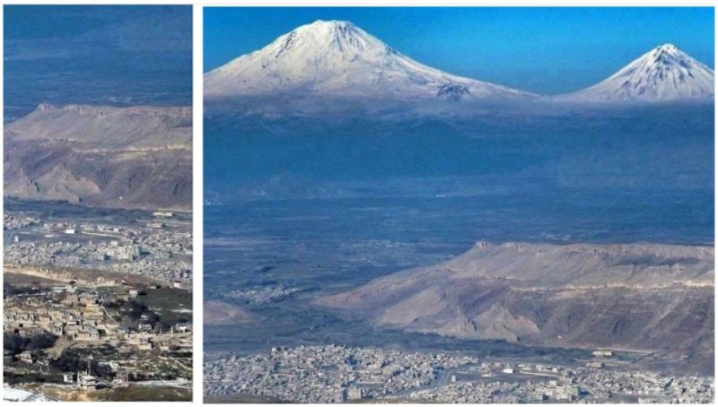 Արարատ լեռը Մակու քաղաքից, Իրան․ լուսանկար, որը հայի համար սովորական չէ